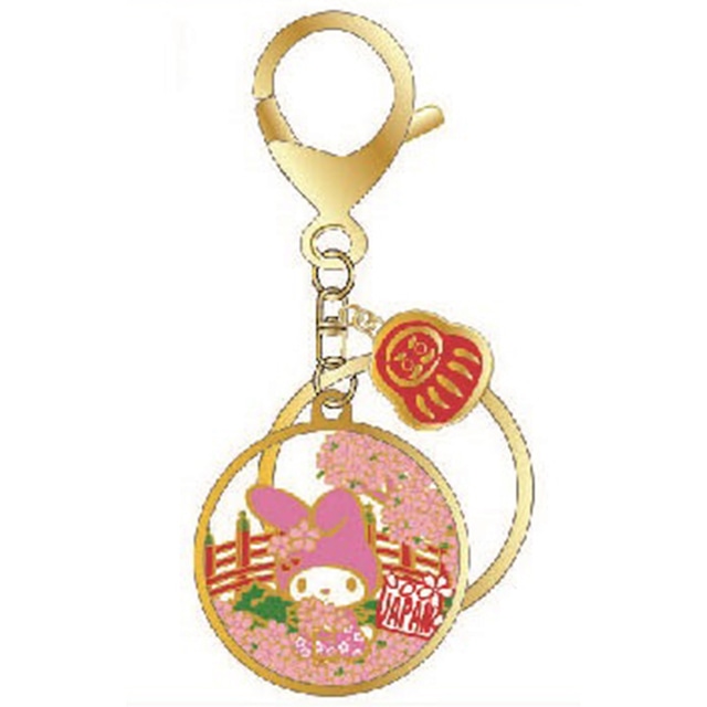 さんりおきゃらくたーずキャストリングキーホルダーマイメロディ(8403167)