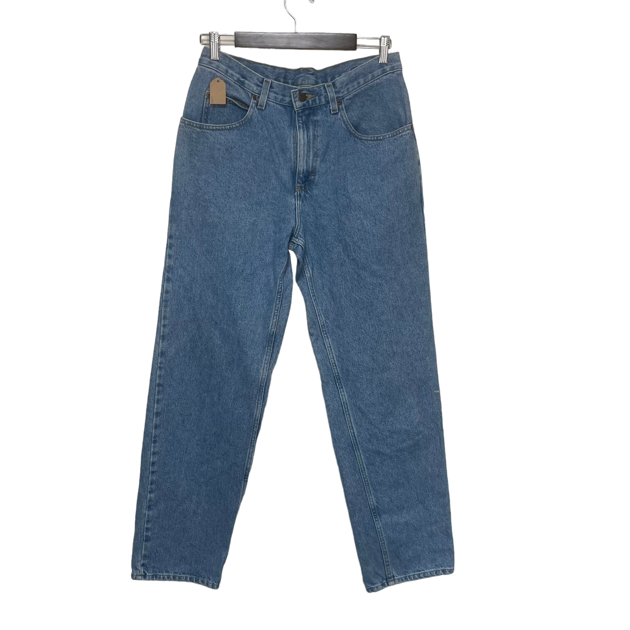 W30×L30#裾上げ済み】Lee デニムパンツ 革パッチ | 古着屋OLDGREEN