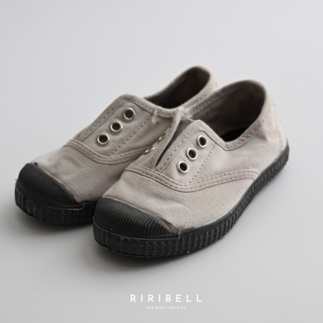 【Cienta】Deck shoes - Perla / デッキシューズ ［blackソール］