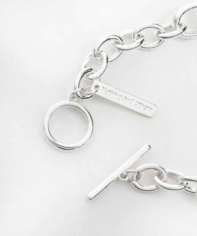 【unisex】Combination Bracelet (Silver/Black)