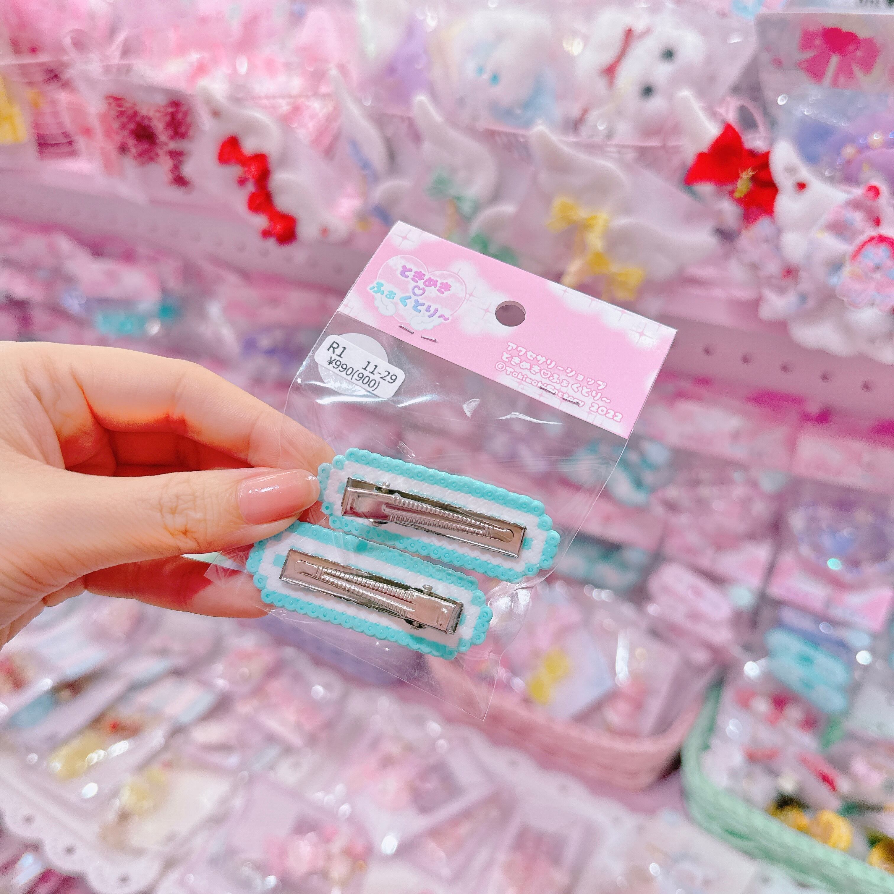 【R1】11-29シングルばんそうこうツインヘアクリップ