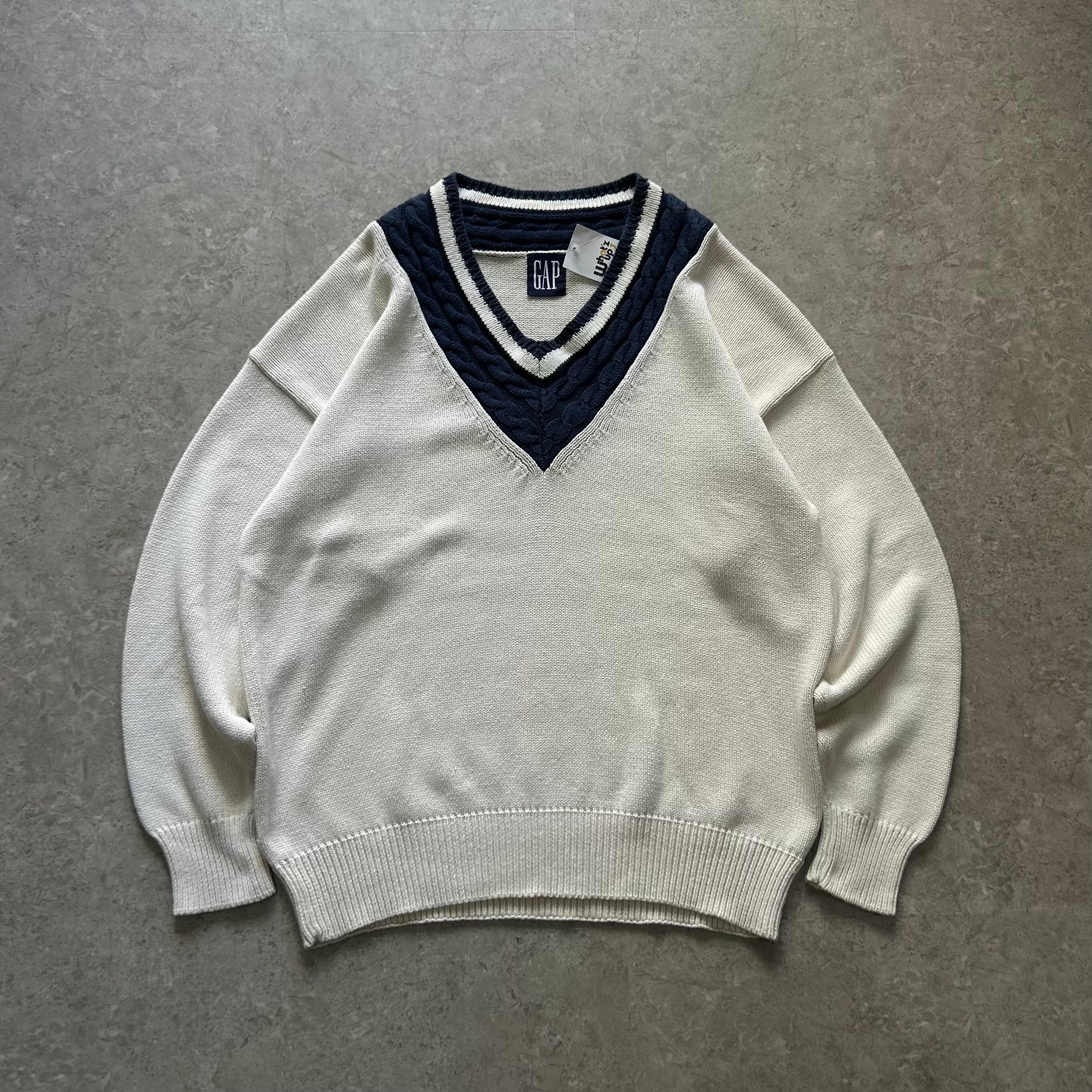 90s GAP cotton tilden knit【仙台店】