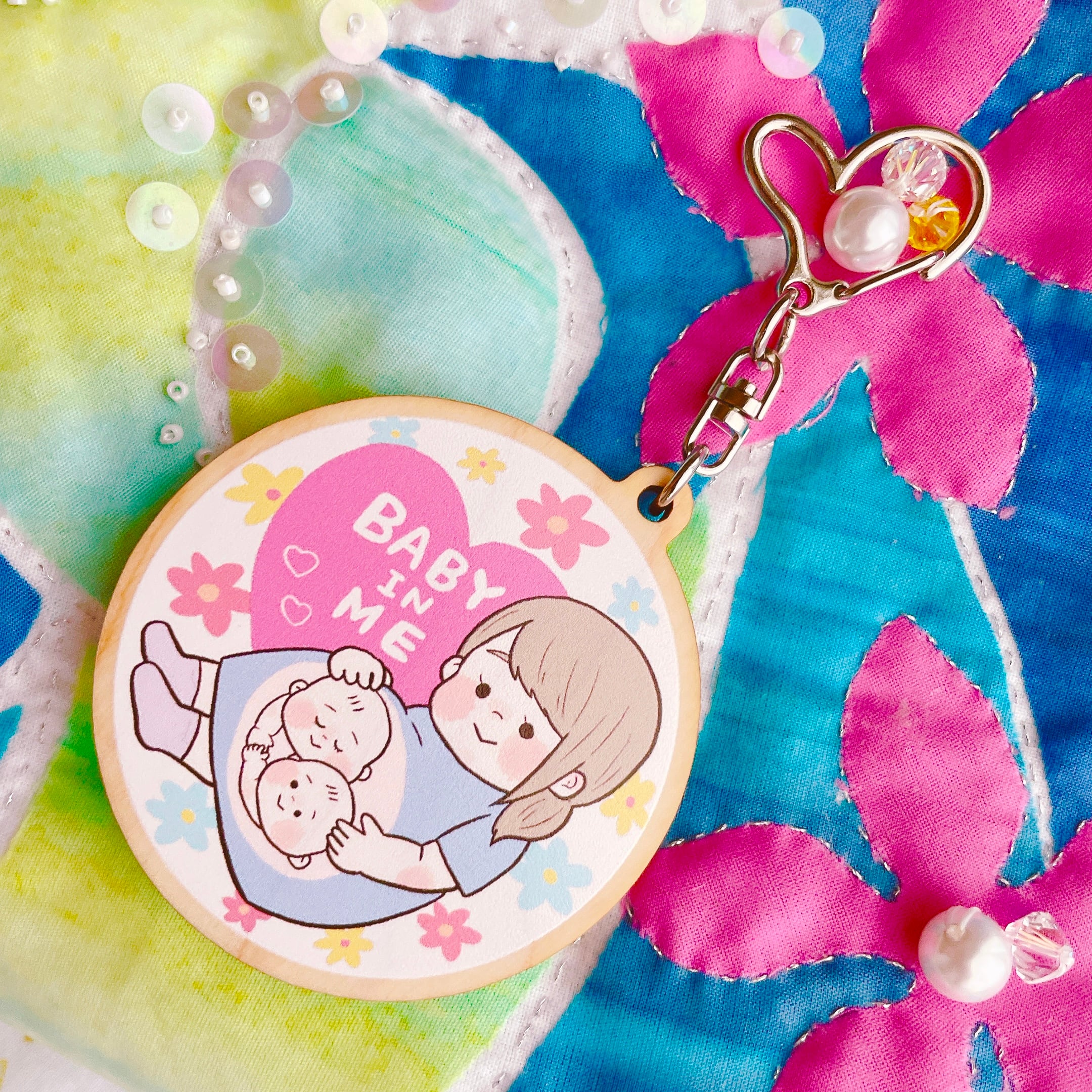 双子ちゃん♡リトルTWINS マタニティマーク 英語 | aikane