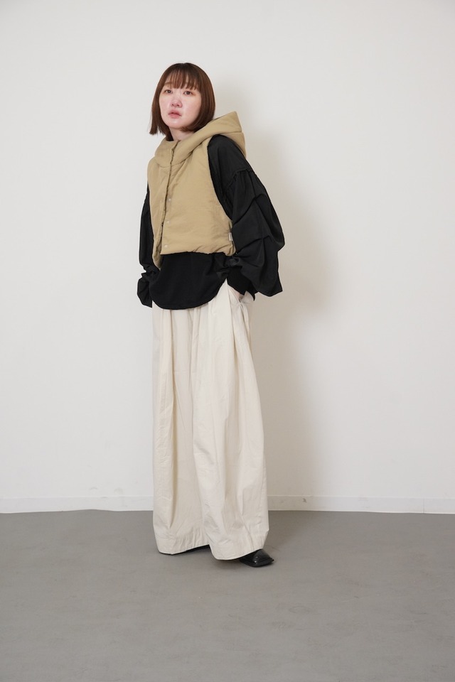 unisex【867design】Side Tape Line Short Vest