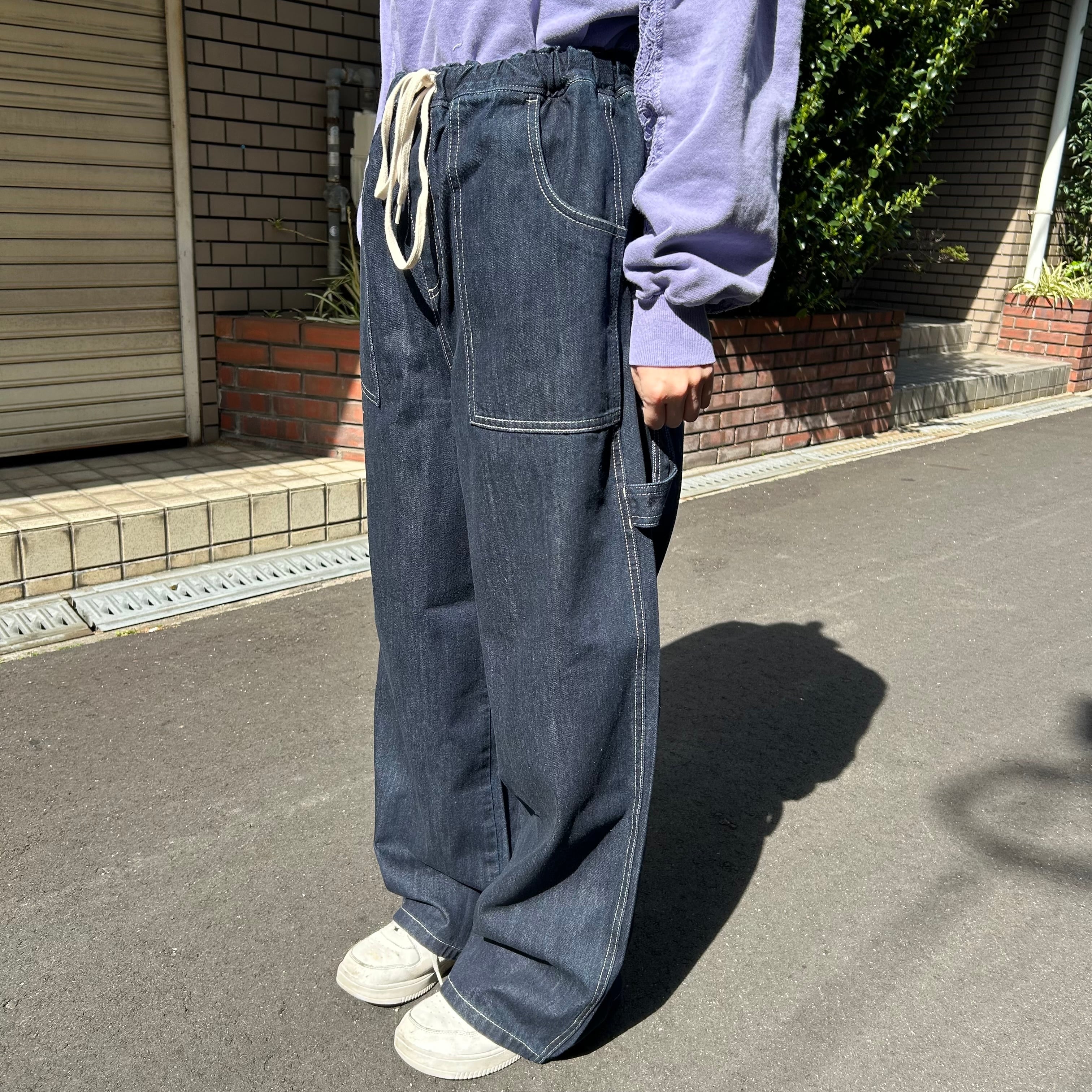 デニムイージーパンツ(L2685A) | JOLIE