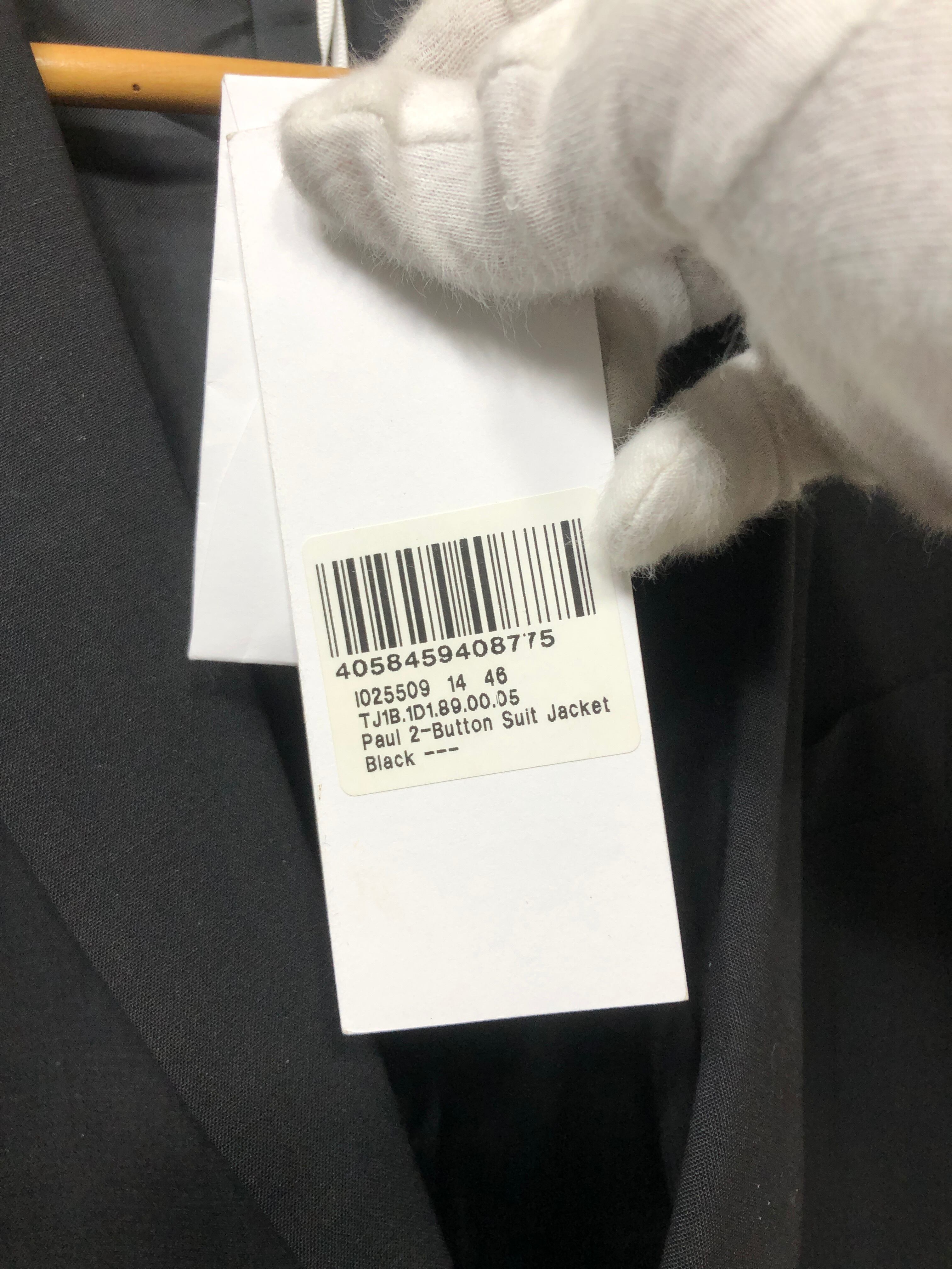 100480● 未使用 OAMC Paul 2-Button Suit