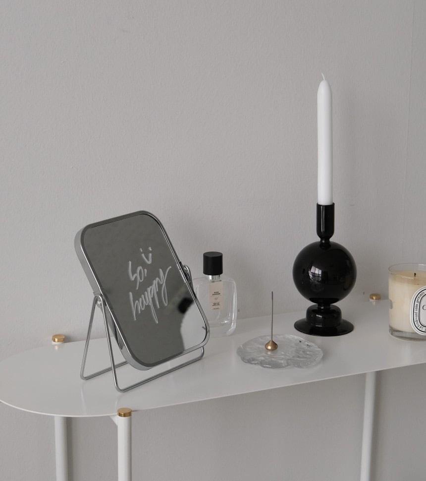 mid-century silver mirror 2types / ミッドセンチュリー シルバー