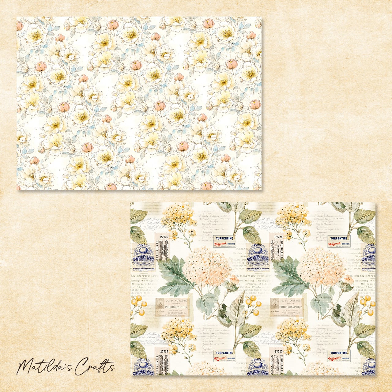 デザインペーパー MA-0006 | Matilda's Crafts
