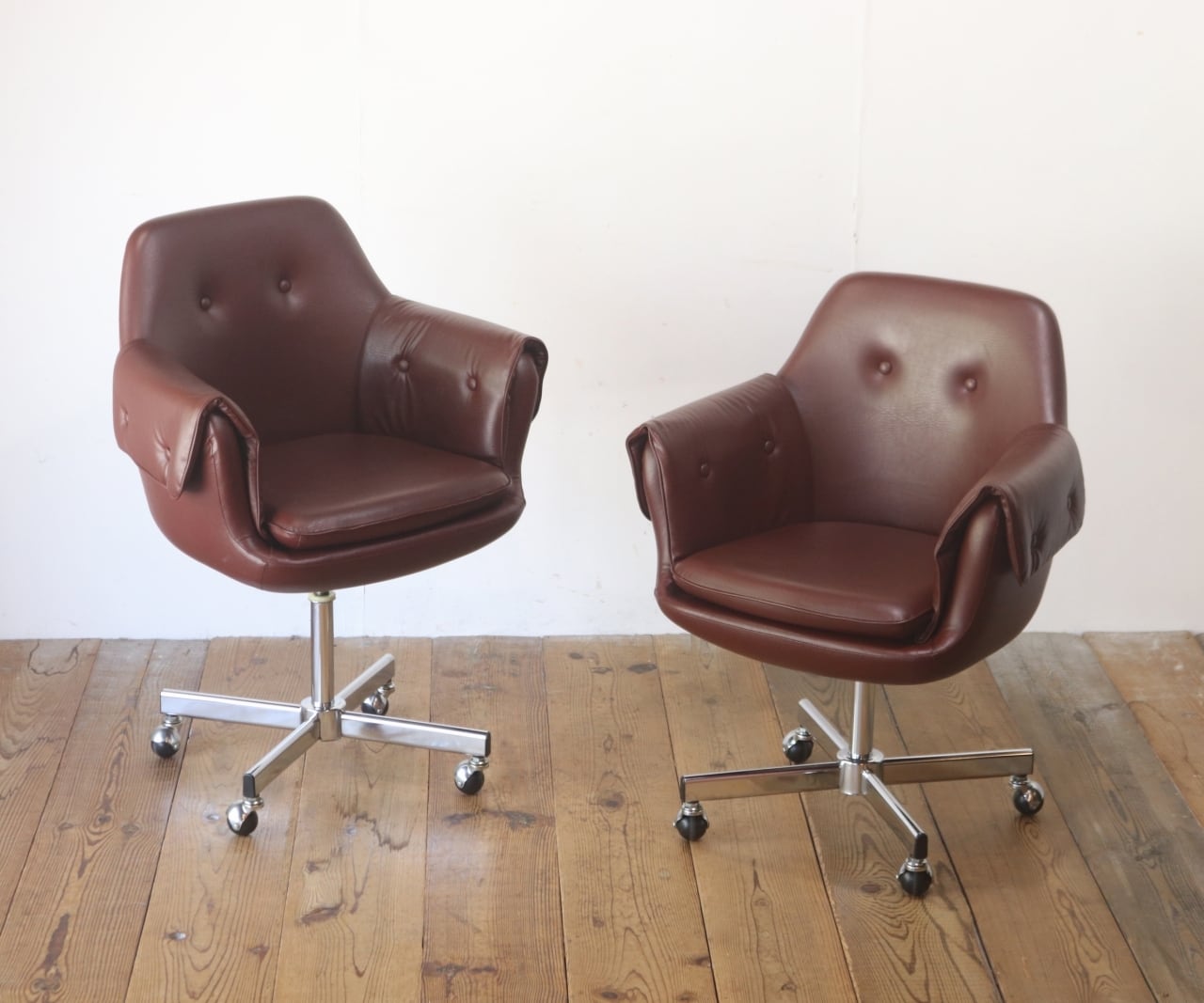 沼津店】U.S. ヴィンテージ steelcase 451 スチールケース キャスター
