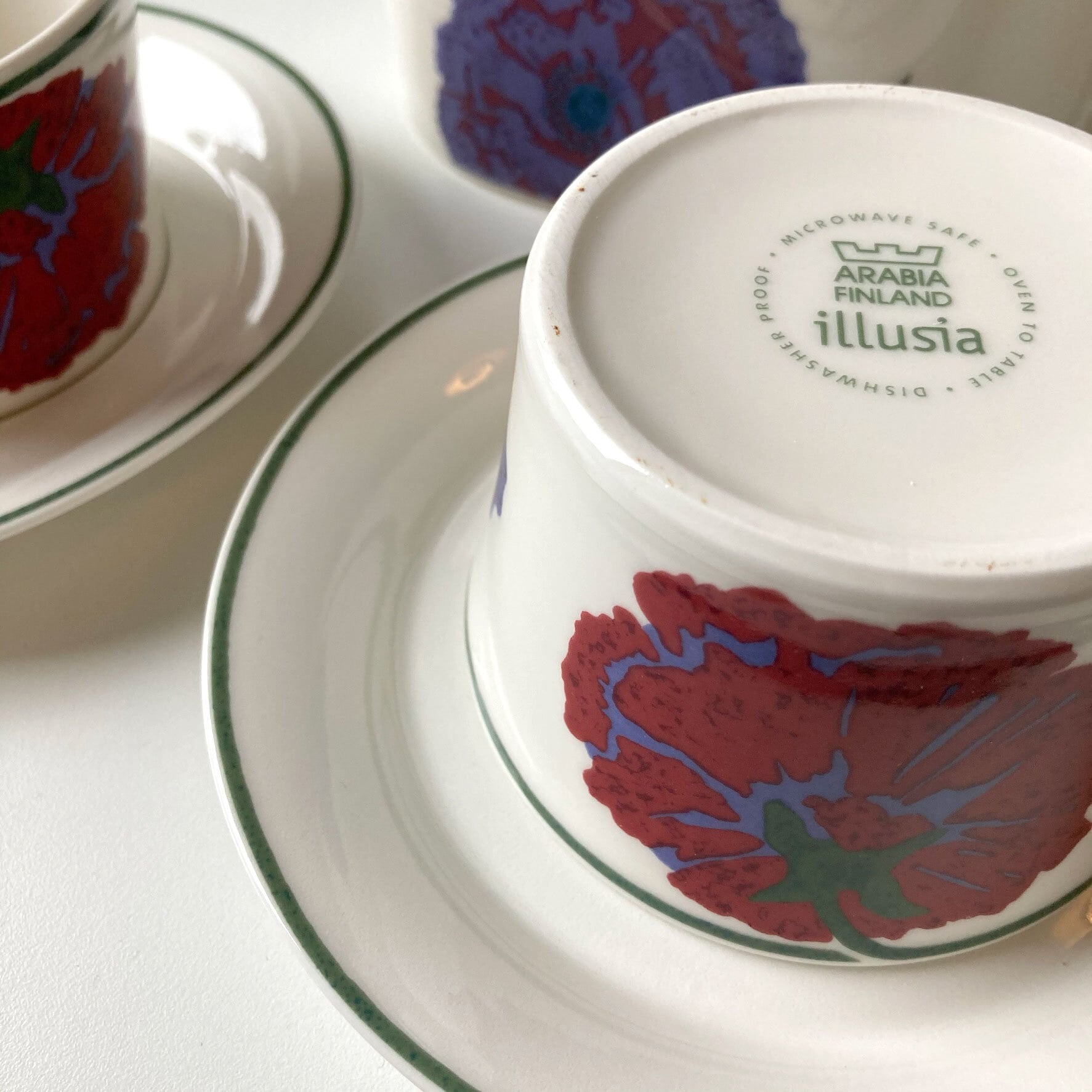 デンマークから発送・送料込】ARABIA アラビアビンテージ食器 illusia
