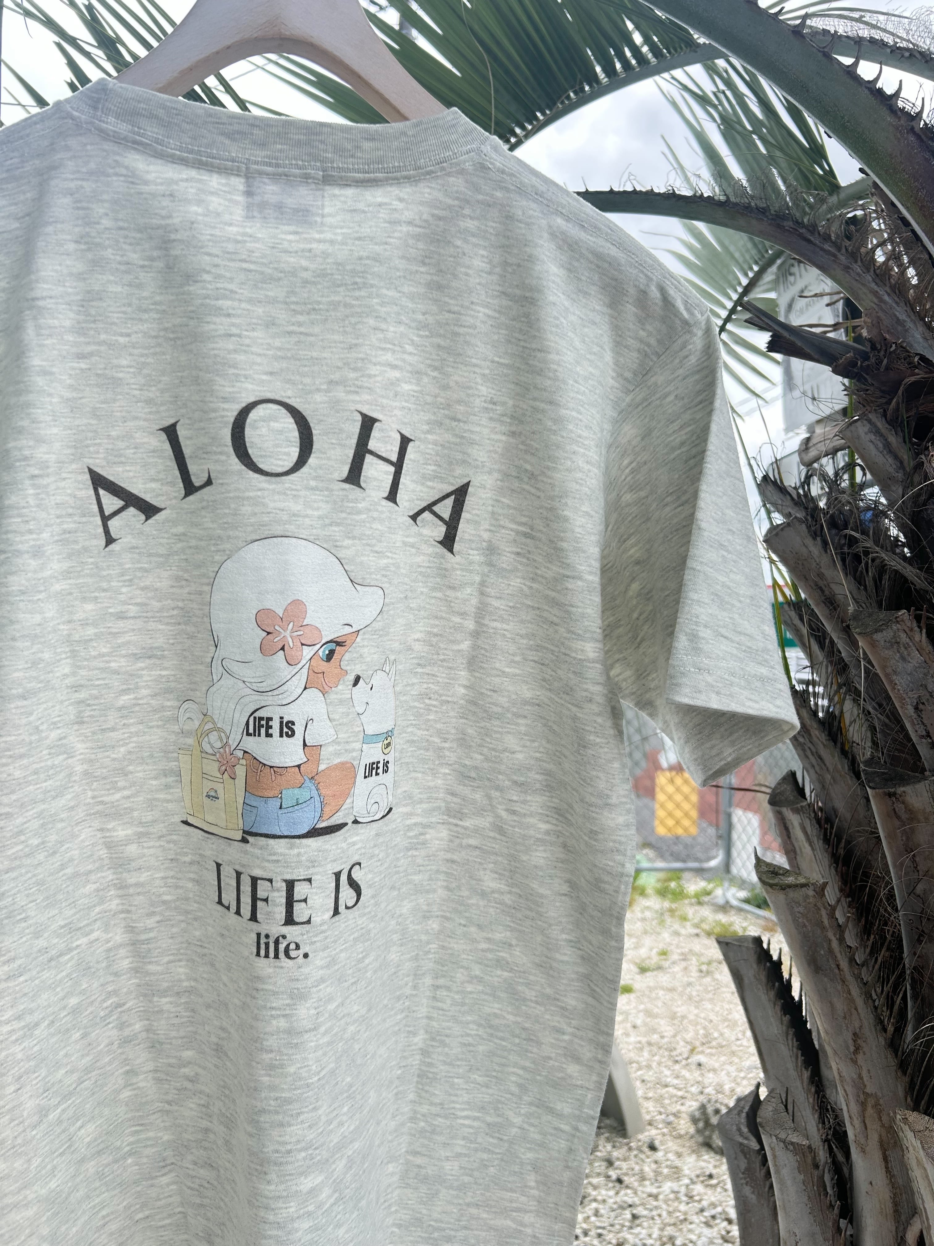 LIFE is × mapuaコラボ Lani 半袖Tシャツ ¥6,800+tax