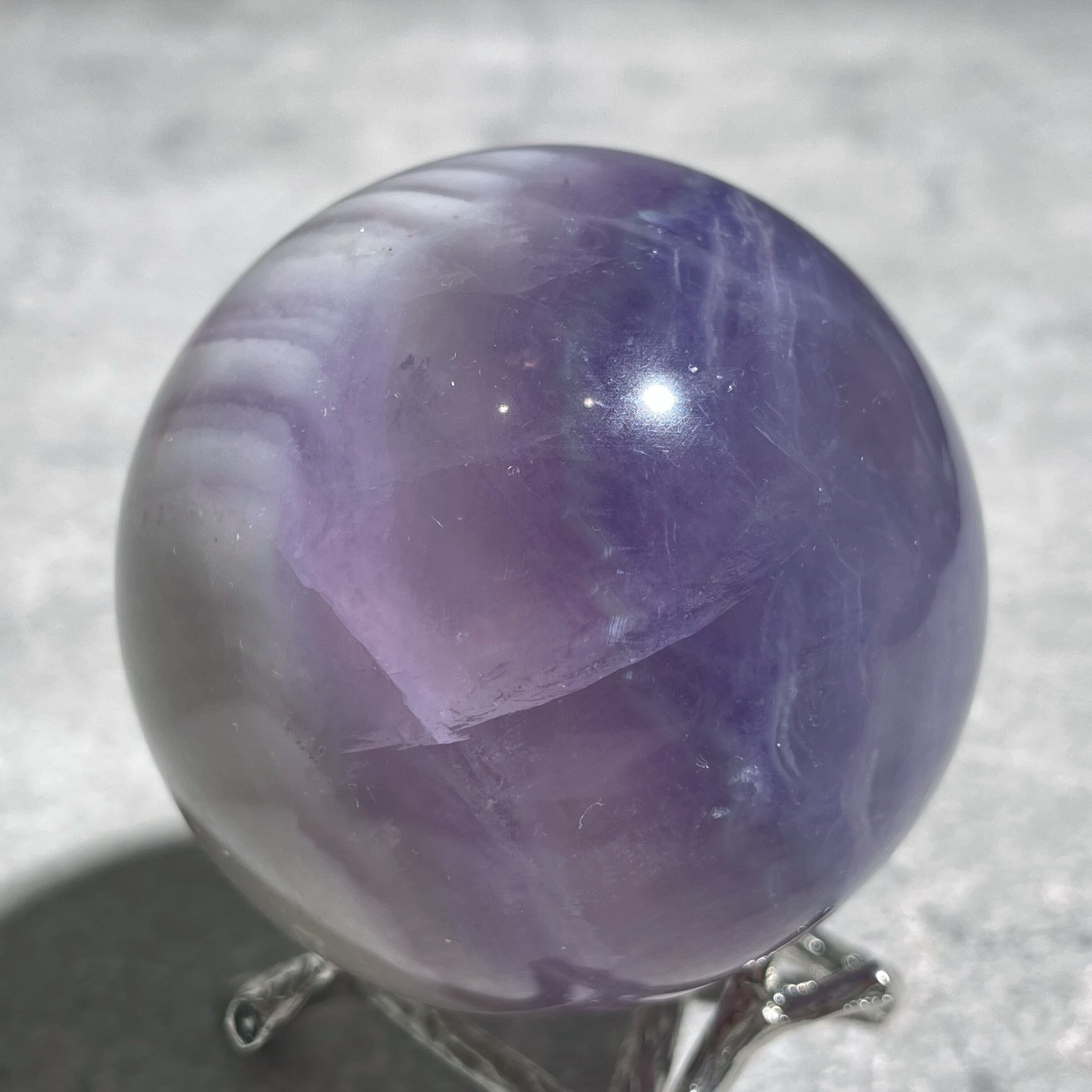 シルキーフローライト スフィア02◇ Silky Fluorite ◇天然石・鉱物