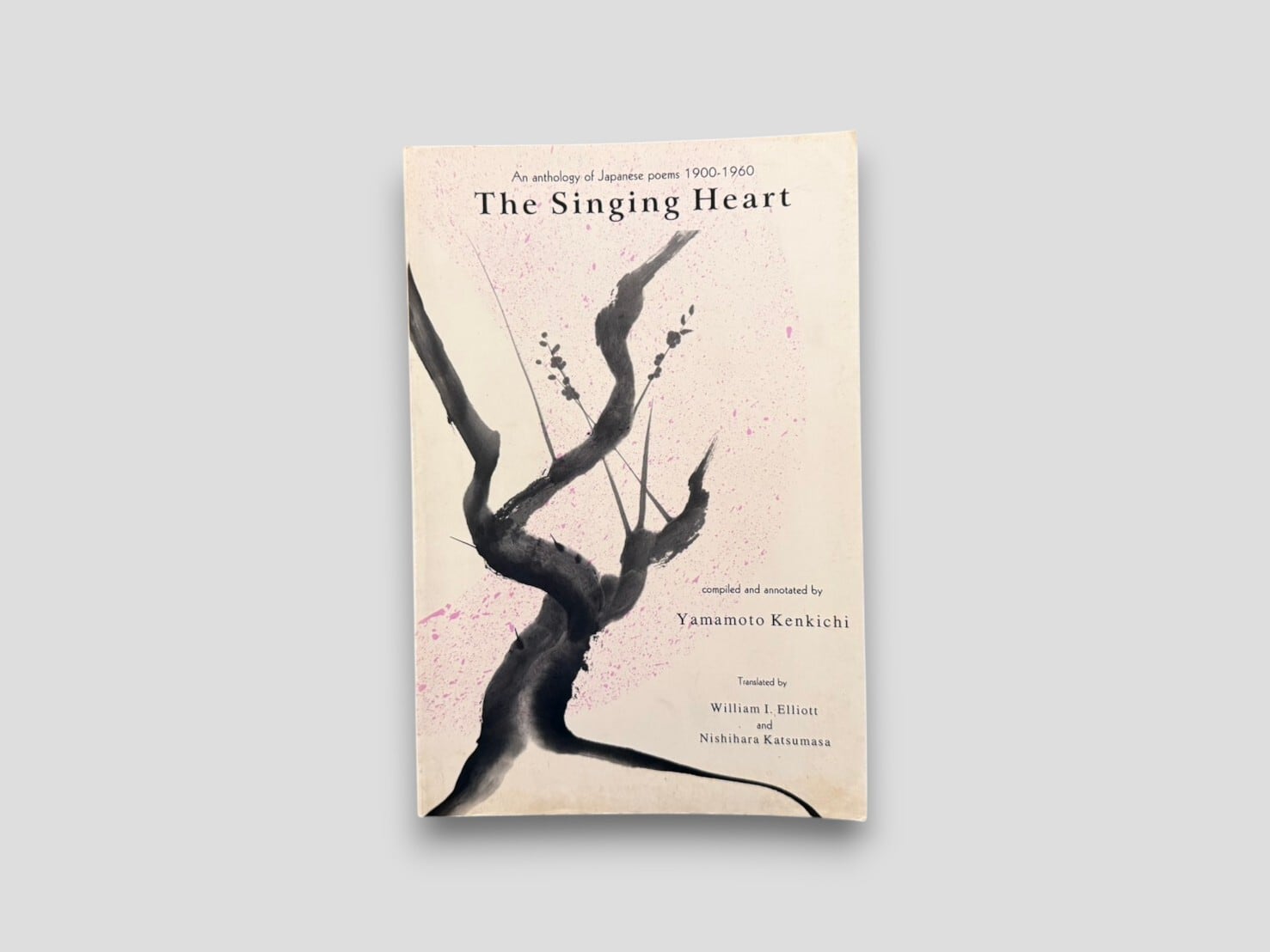 【SJ1062】【FIRST EDITION】The Singing Heart: An Anthology of Japanese Poems 1900-1960(1981) /Yamamoto Kenkichi
