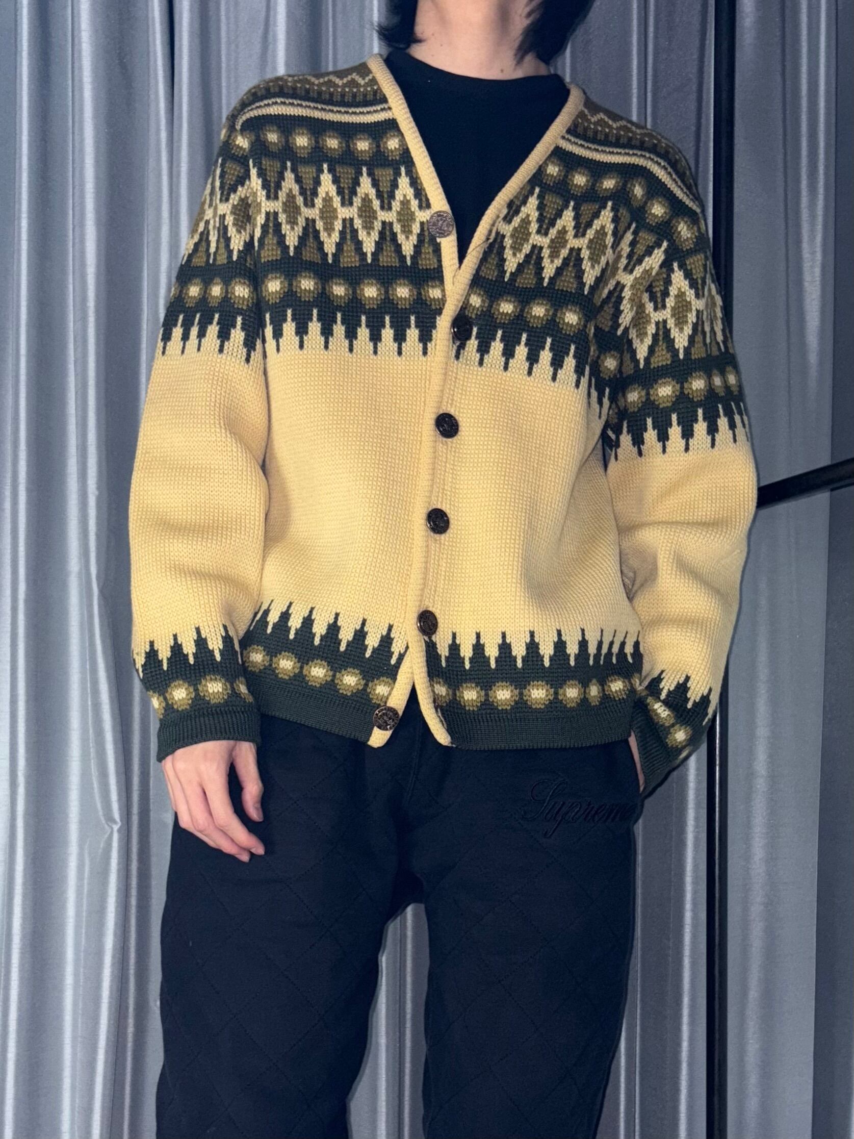 vintage 1960's~70's knit cardigan | NOIR ONLINE