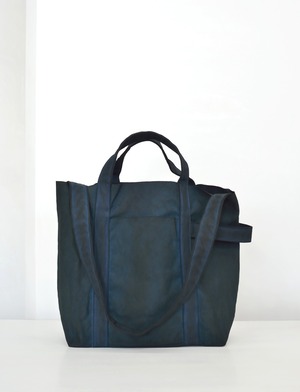 TEMBEA : CLUB TOTE MEDIUM / 藍渋