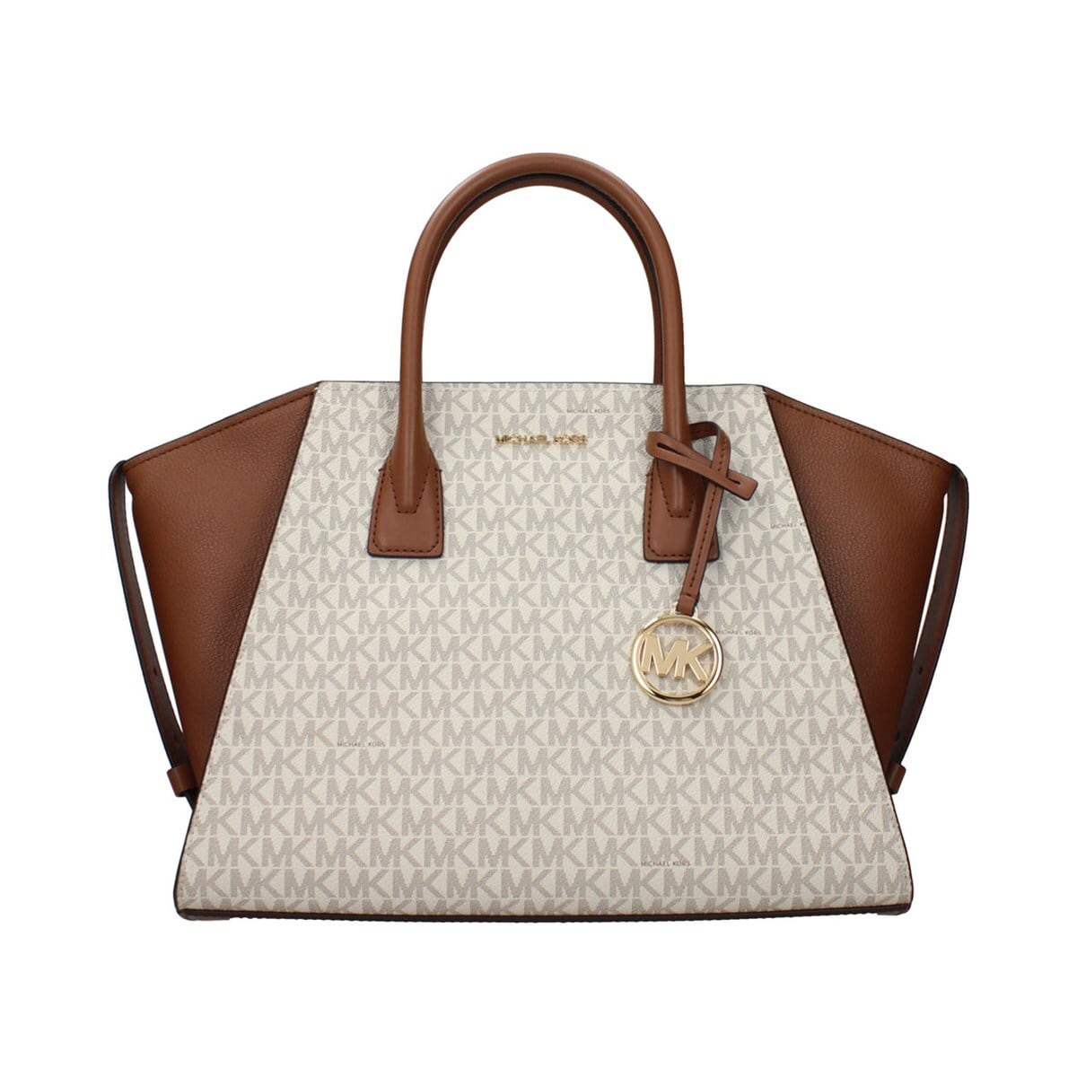MICHAEL KORS マイケルコース レディース ハンドバッグ ファブリック ベージュ