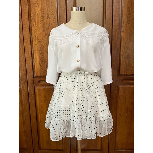white blouse