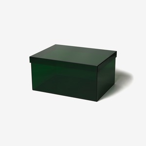 MULTI USE COLORED ACRYL BOX -GREEN