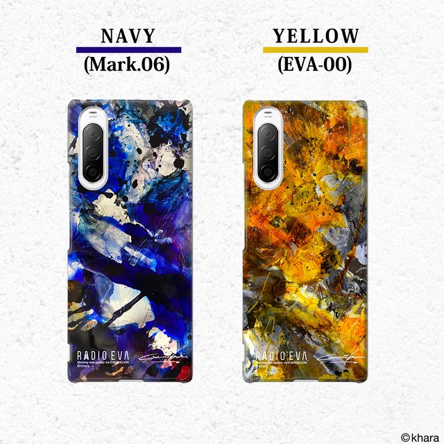 EVANGELION CLEAR MOBILE CASE＜NAVY(Mark.06)＞