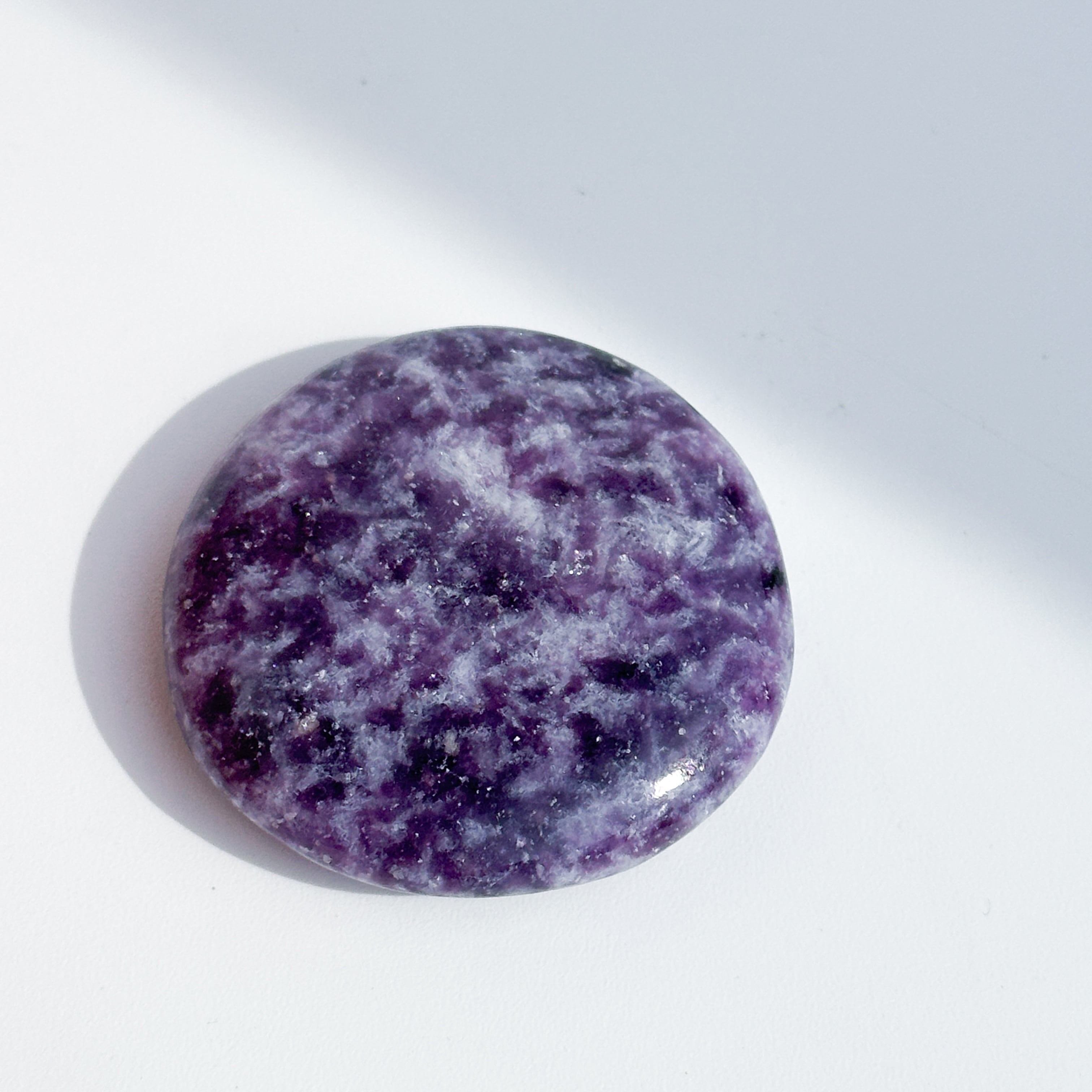 レピドライト パームストーン 41◇Lepidolite palm stone◇天然石