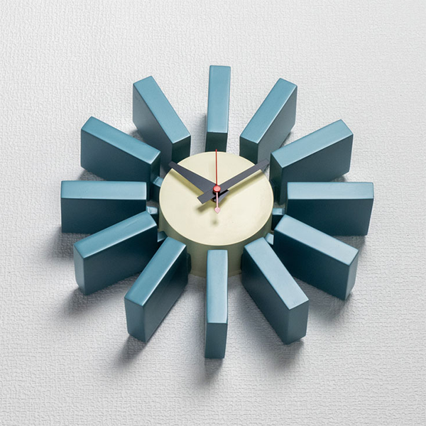 Block clock（ブロック・クロック） 【デザイナー：ジョージ・ネルソン