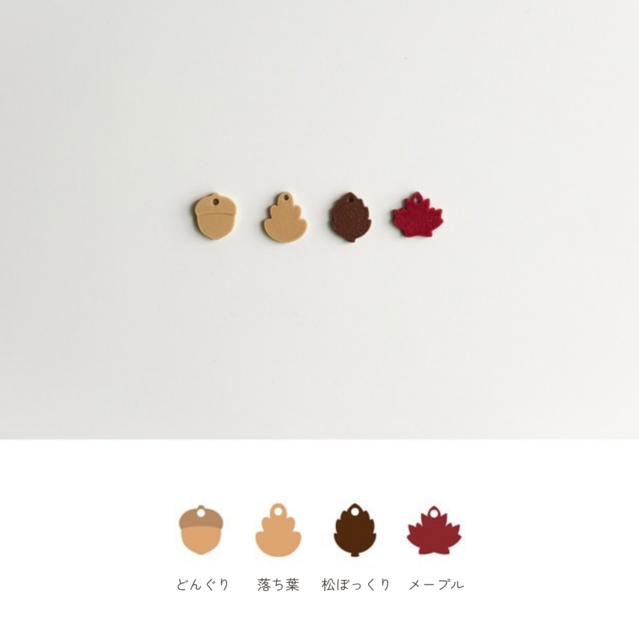 【予約】[ Snugroo ] Pet Necklace Beads｜Acorn - 5