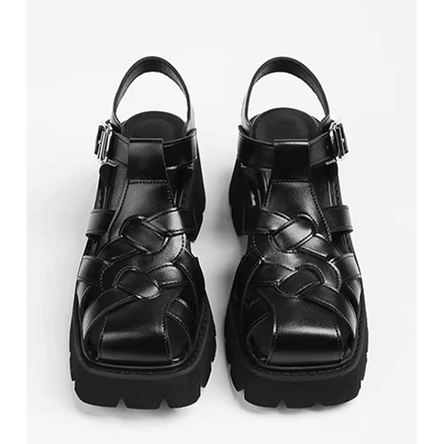 Retro Braided Roman Sandal【TR3414】
