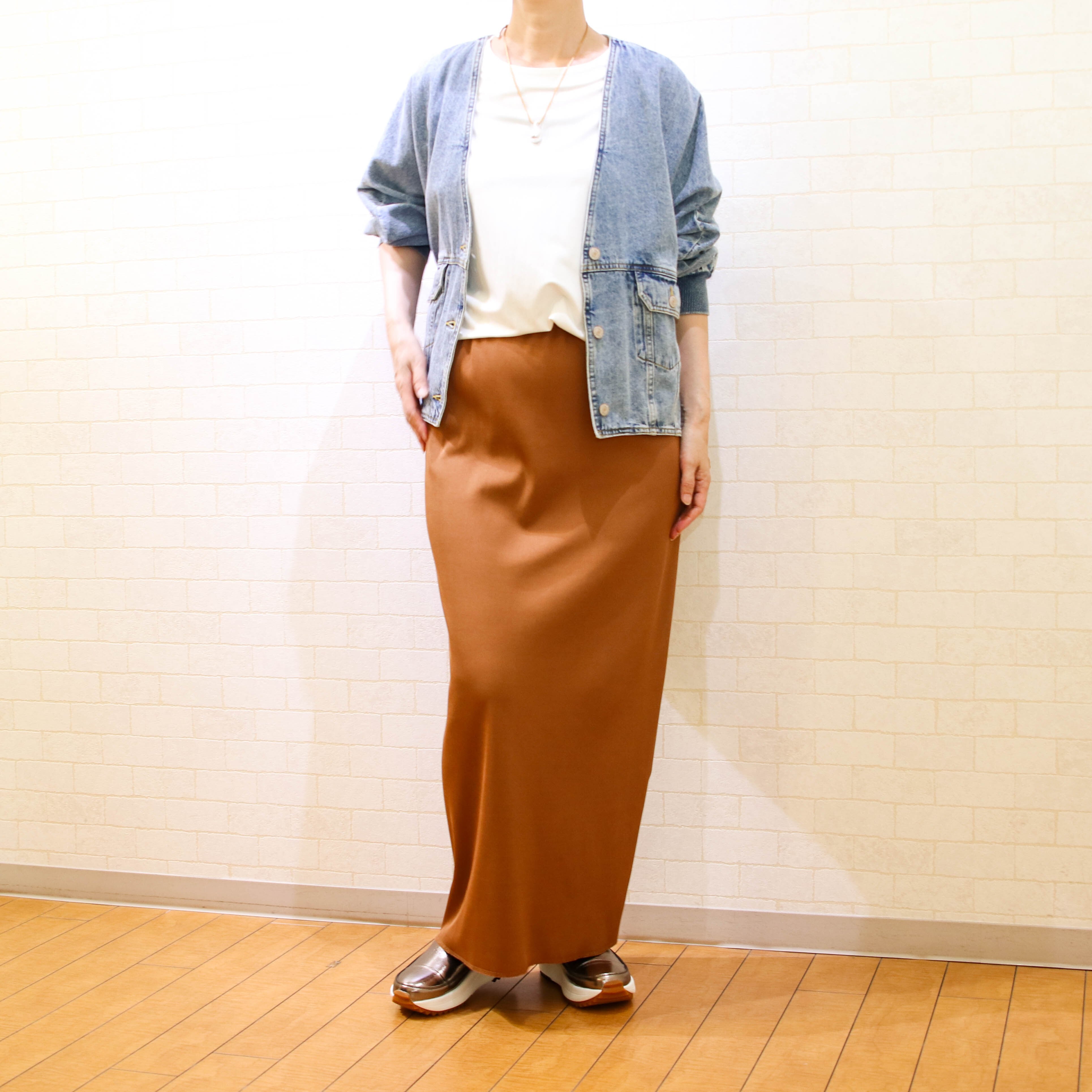 ayane(アヤン)855727】リブ生地ペンシルスカート | ブティック EVE