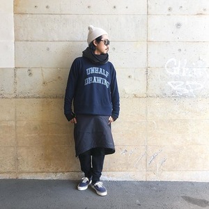 UNHALF DRAWING × 海千山千會 / SWEAT LONG SLEEVE / 立沢トオル / スウェット / グレー