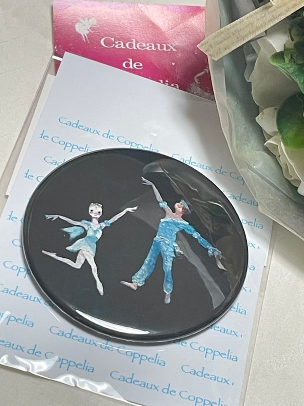 マグネット バレエ雑貨 プチギフト Maya 横山真弥 イラスト タリスマン