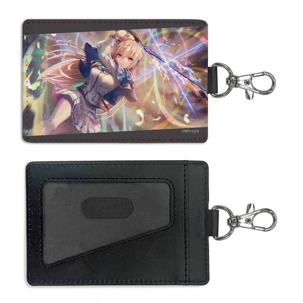 ヘブンバーンズレッド 白河ユイナ Awakening Iris パスケース(ナスカン付き)