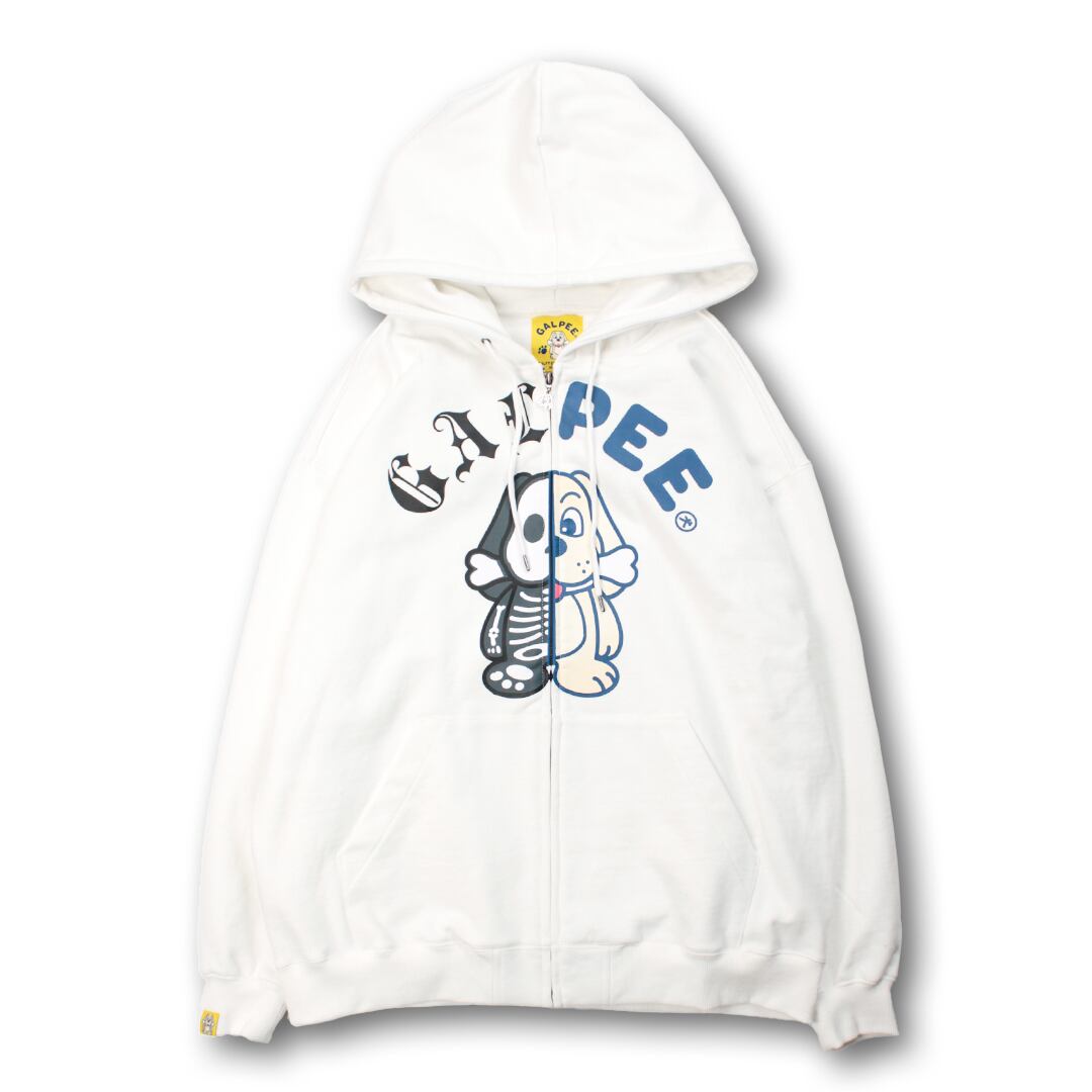 【GALFY】GALPEE ゴーストZIPパーカー 151029 ガルフィー トップス にあちゃん パーカー ストリート ブランド メンズ レディース ユニセックス