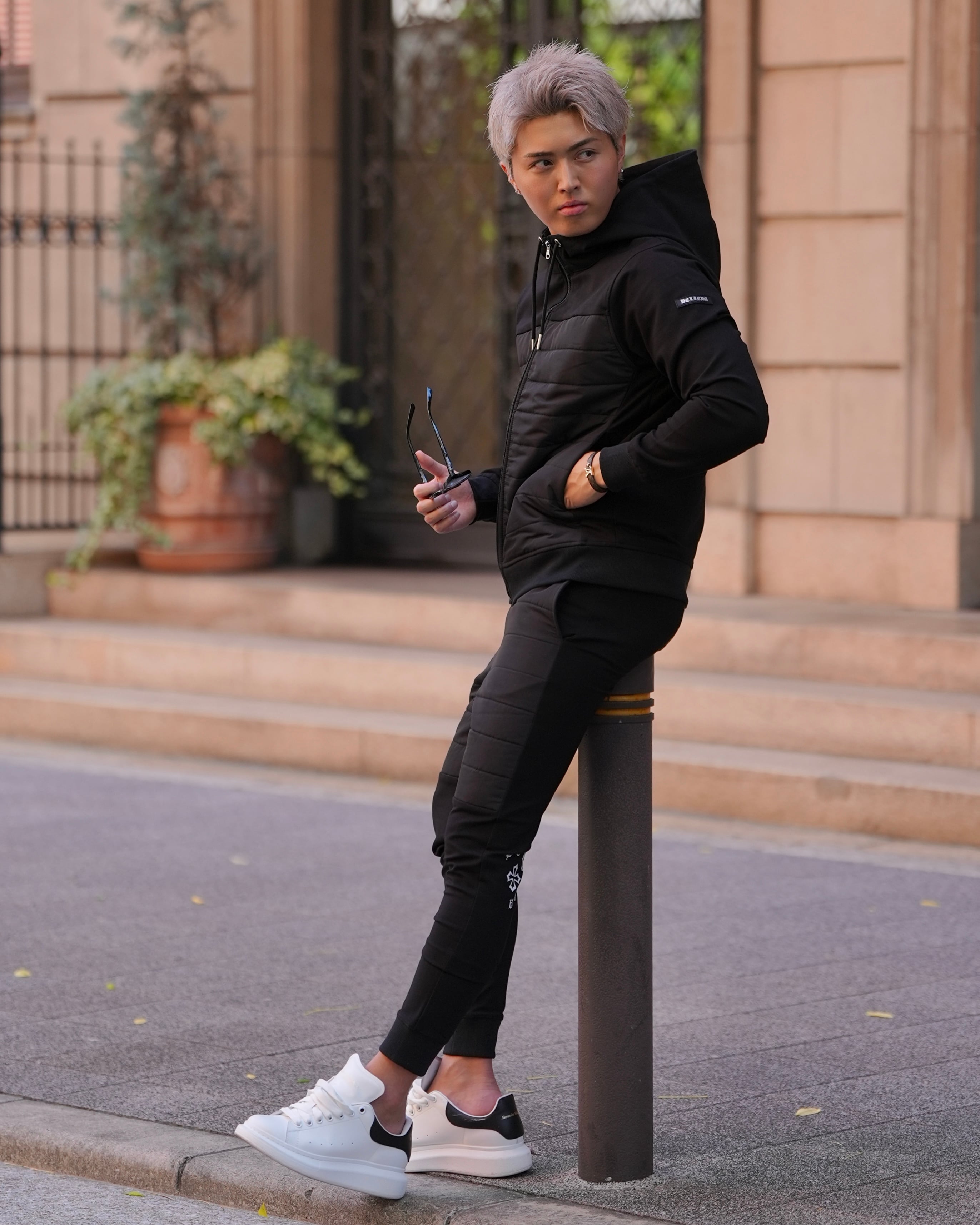 BELINDA HIBRID ZIP HOODIE【OW25BD013】 | BELINDA OFFICIAL