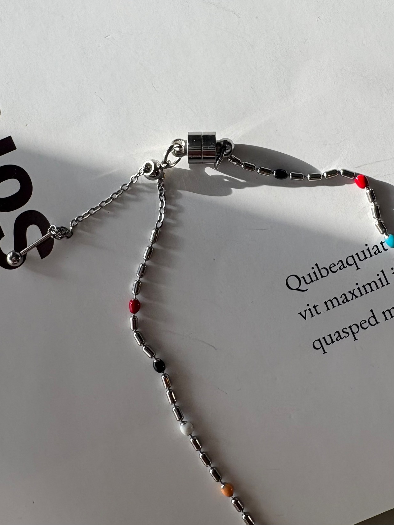 MSAカラフルネックレス