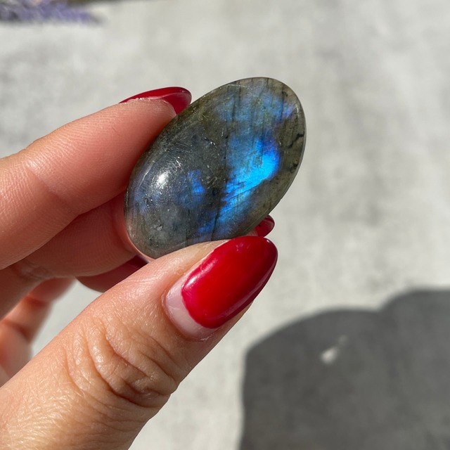 【ラブラドライト】カボション ② 鉱物 天然石 パワーストーン