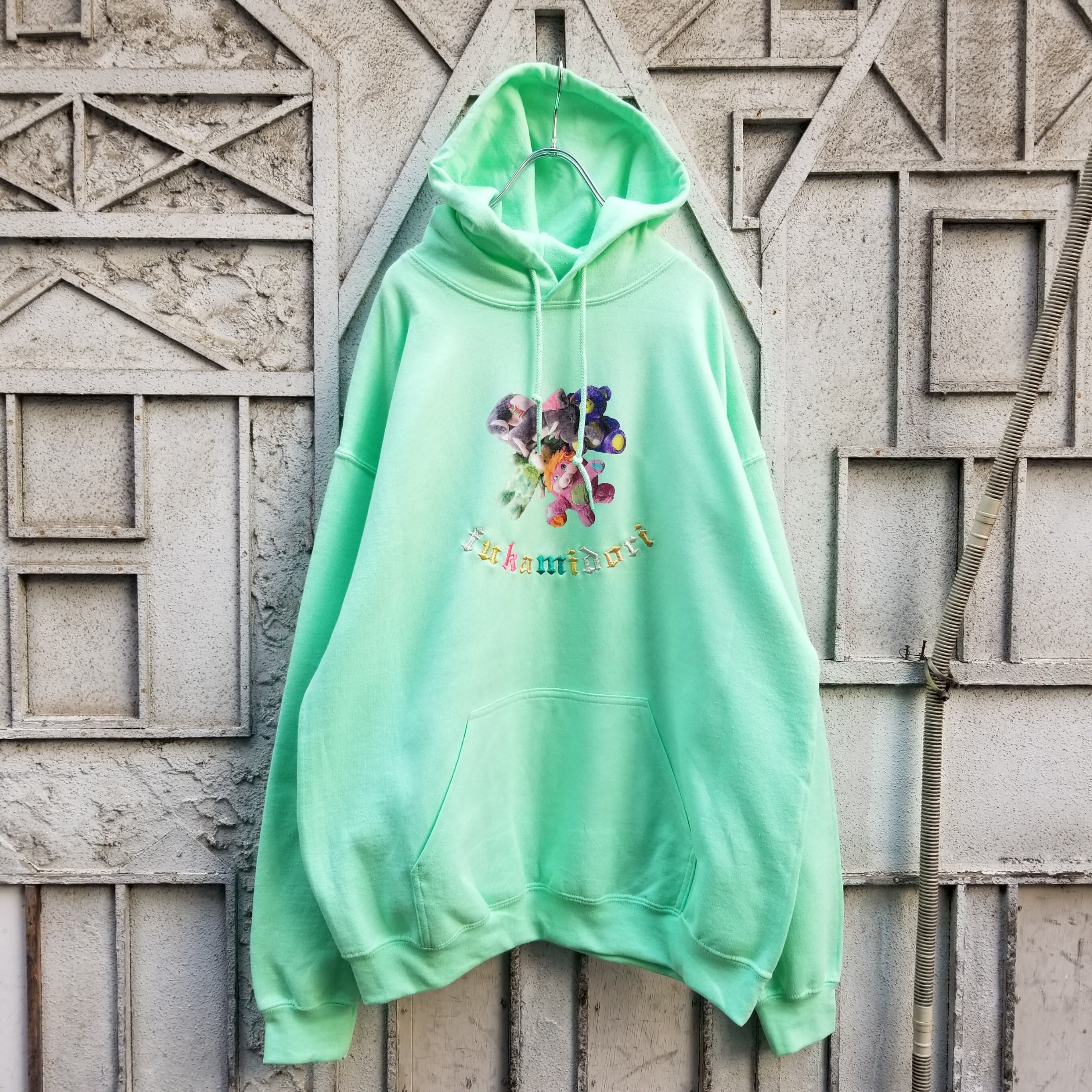 ''深緑'' original parka / MINT GREEN