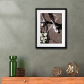 enjoy tennis｜光と影が織りなすスポーツフォトアートポスター｜洗練と躍動を感じるモダンインテリアに映える一枚A4ポスター