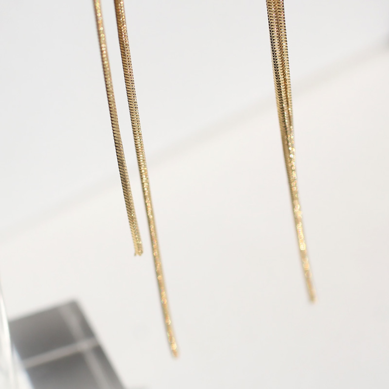 【ネコポス便】ピアス 2wayポイントジルコニアロングピアス サージカルステンレス 1970