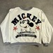 80-90s Mickey&Co J.G Hook ミッキー スウェット 白