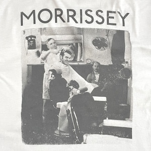 【TULTEX】XL メキシコ製 MORRISSEY Tシャツ モリッシー ロゴ フォトプリント 音楽系 バンドTシャツ ロックTシャツ The Smith スミス ビッグサイズ タルテックス us古着