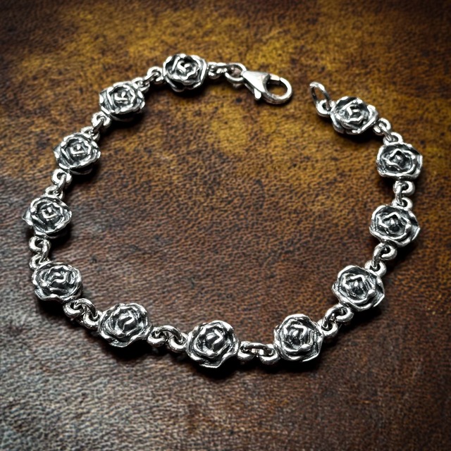 【ZOCALO】Rose Bracelet : Type1 (18.5cm) / ローズブレスレットタイプ１
