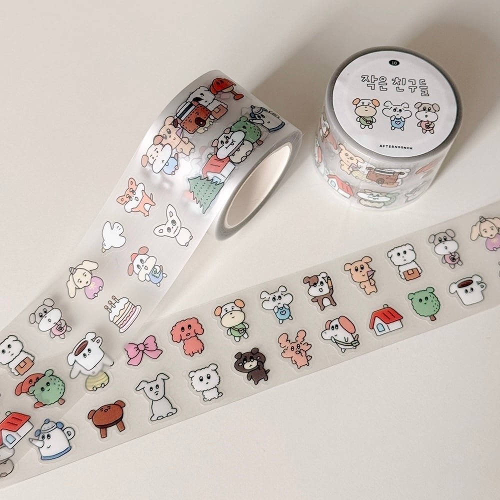 AFTERNOONCH】マスキングシール 작은친구들 키스컷 キスカット | 韓国