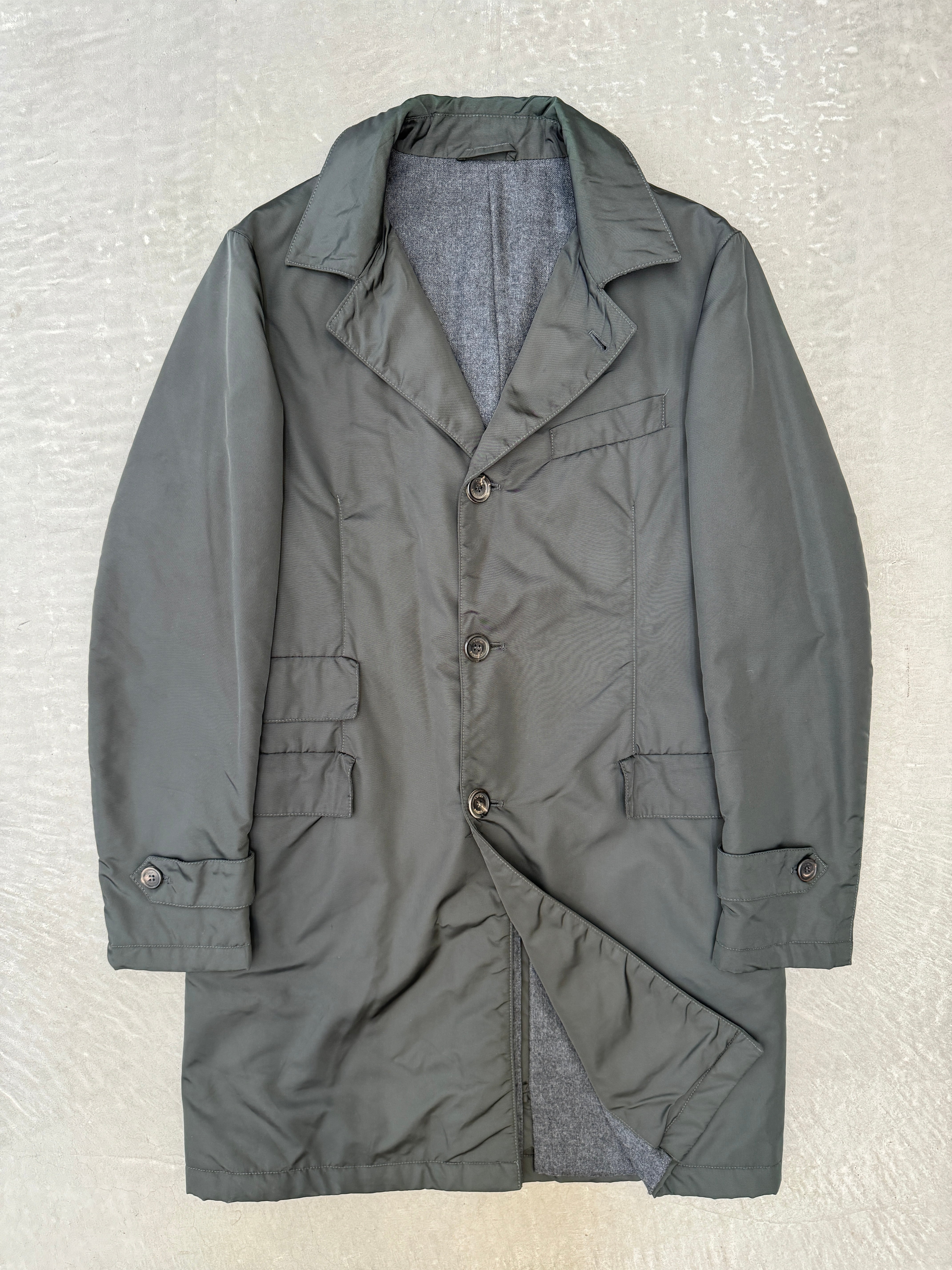 PRADA Adidas Nylon Coat Black 52 | ASSET VINTAGE アセットヴィンテージ