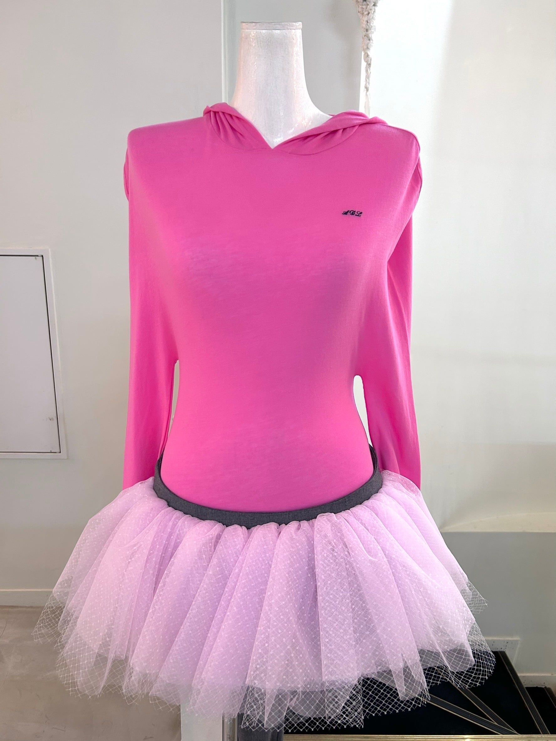 Ans Dotsloevner DOLMAN LONG SLEEVE PINK