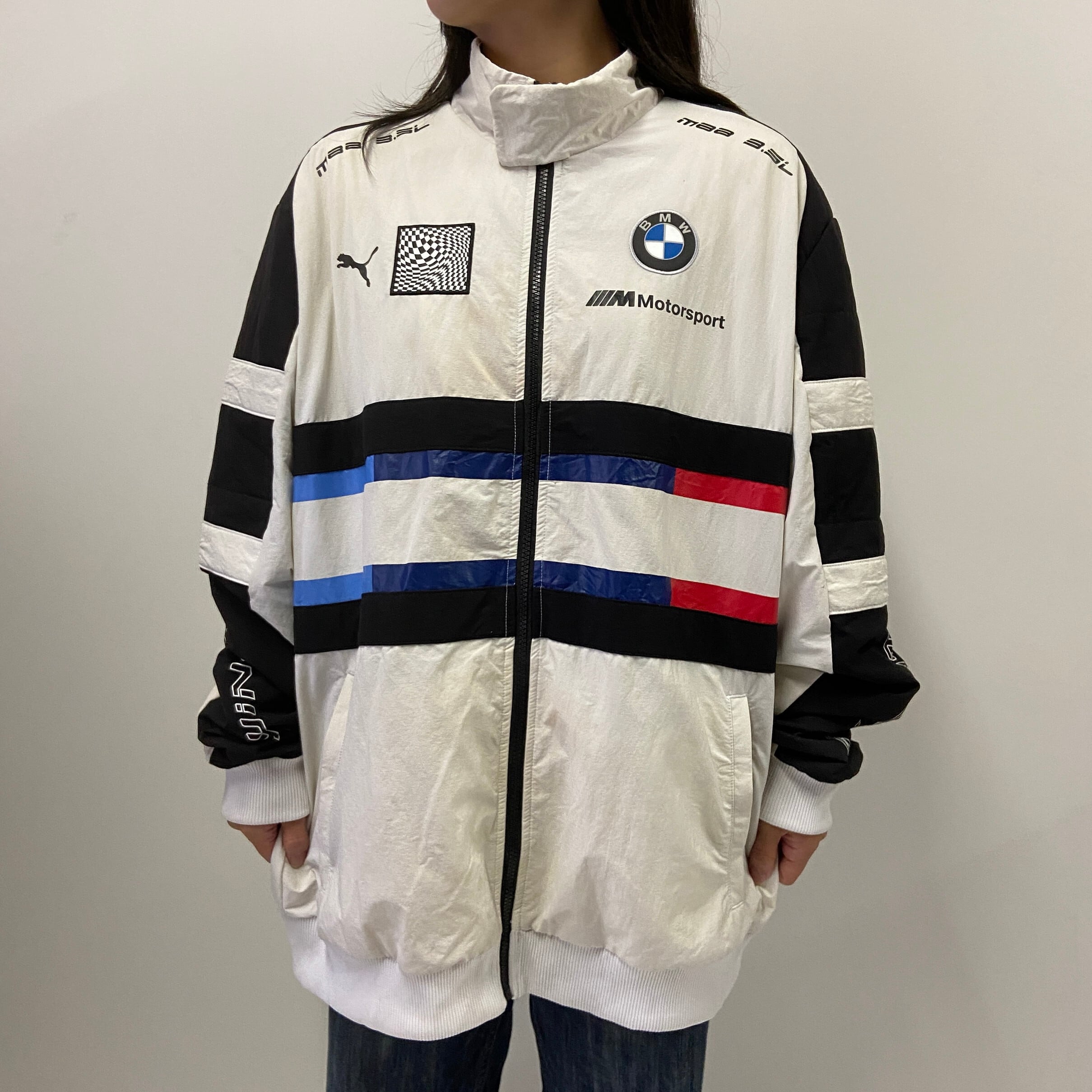 puma プーマ BMW レーシング スポーツジャケット メンズX?相当 古着