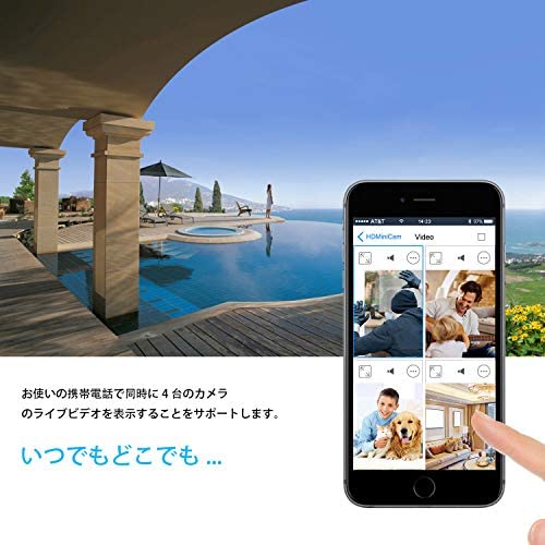 超安い 自動警報 動体検知 遠隔操作 1080p画質ミニカメラ 小型カメラwifi 携帯便利 Iphone Android対応 証拠撮影対応 監視 防犯 スマートフォン 携帯電話アクセサリー Theweeklyjuicery Com