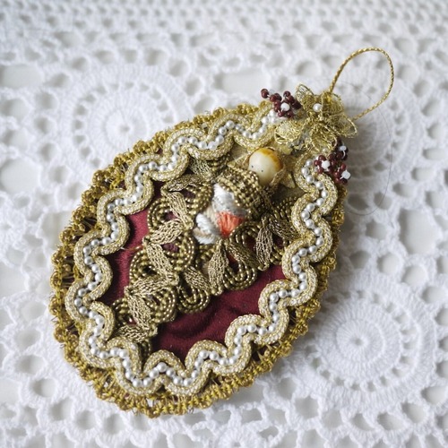 ドロップオーナメント　Fatschenkind　赤ちゃんイエス