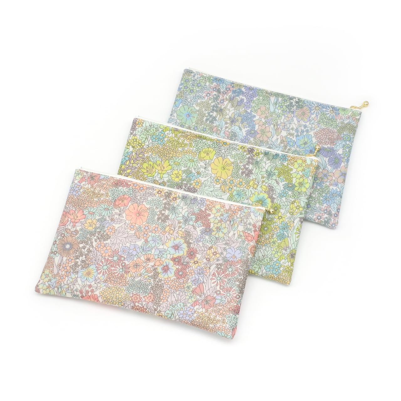 リバティ ラミネート ポケットティッシュポーチ マーガレットアニー