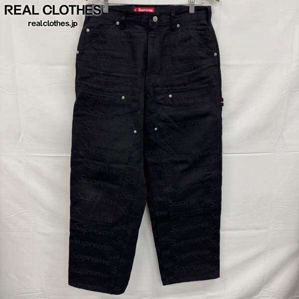 Supreme/シュプリーム【25AW】Jacquard Logos Double Knee Denim