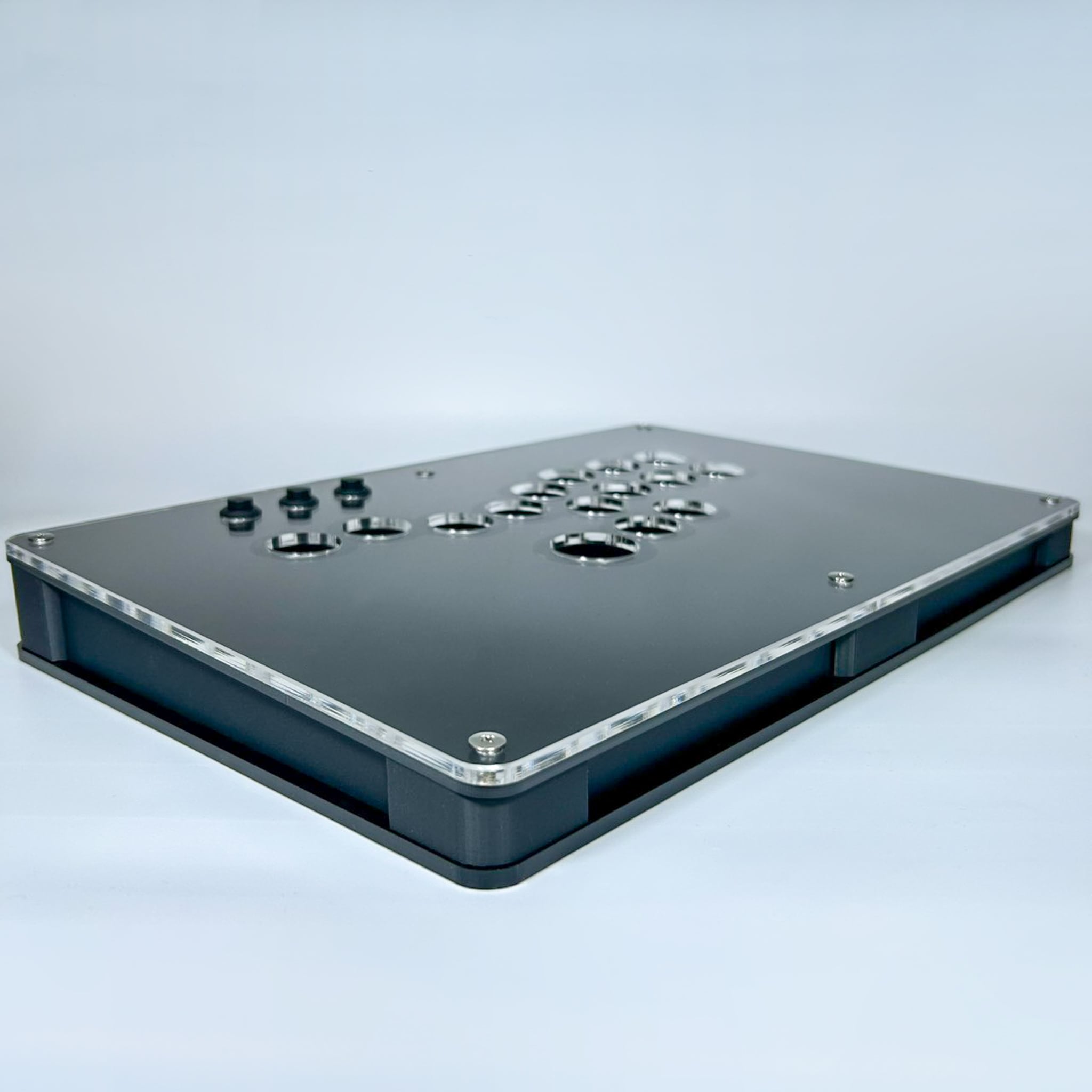 BROOK基板 or ZENAIM用】薄型傾斜ケースキット【Lotus clear】 | P-3
